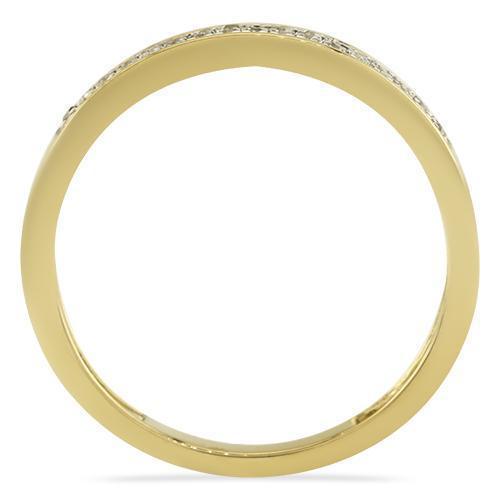 Yellow Diamond Wedding Band Set 10K Yellow Gold 0.50 Ctw