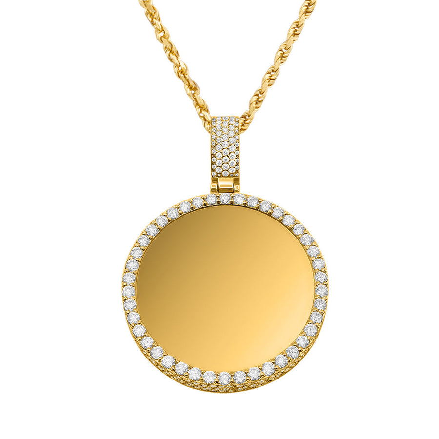 Round Memory Pendant