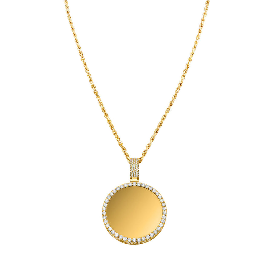 Round Memory Pendant