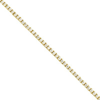 Thumbnail for Gold Plated Silver Lab Created Stones Tennis Chain 17 Ctw 20 Inches 3.5 mm
