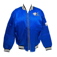 Thumbnail for S / Blue Avianne Varsity Jacket