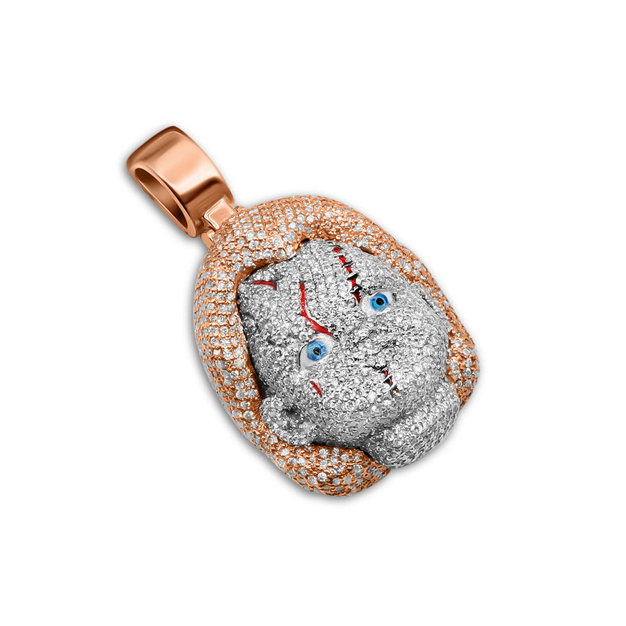 Tiny Chucky Head Pendant