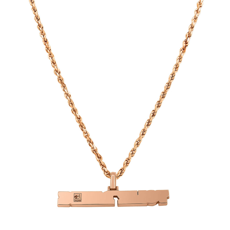"TOLLY BANDZ" 10 Letter Diamond Name Plate.