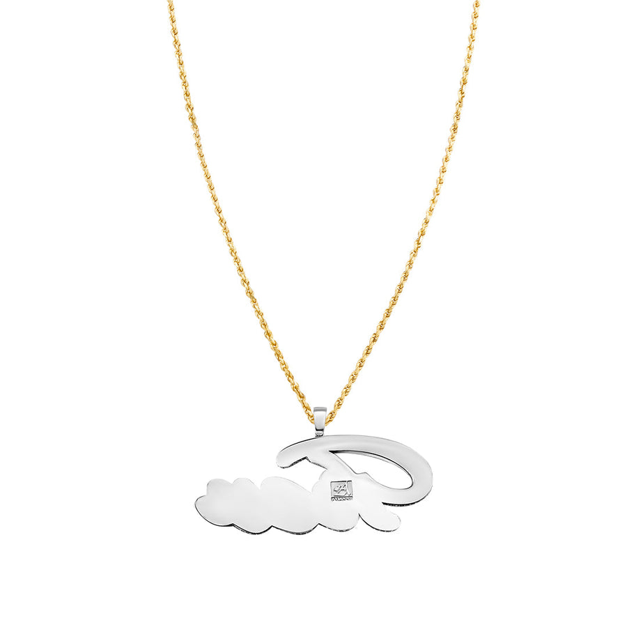 "Trev" 4 Letter Diamond Name Plate