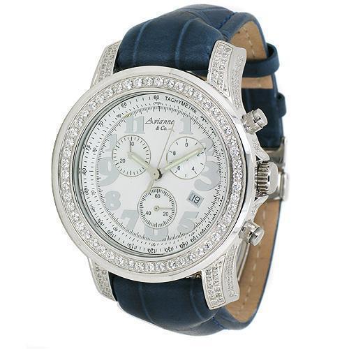 Avianne&Co. Mens King Collection Diamond Watch  6.29 Ctw