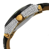 Thumbnail for Avianne&Co Octavian Collection Mens White Steel Diamond Watch 6.50 Ctw