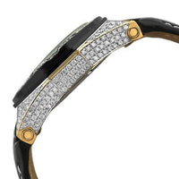 Thumbnail for Avianne&Co Octavian Collection Mens White Steel Diamond Watch 6.50 Ctw