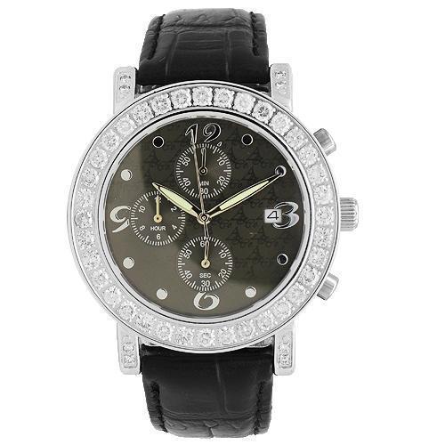 Avianne & Co. Svelte Diamond Unisex Watch 3.50 Ctw