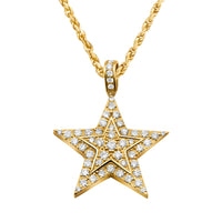 Thumbnail for Yellow Gold Star Pendant