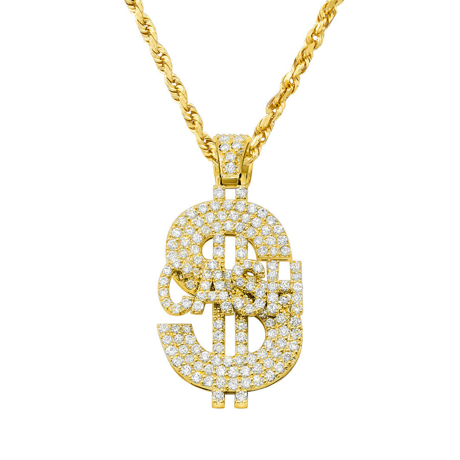 " YG" Money Sign Pendant