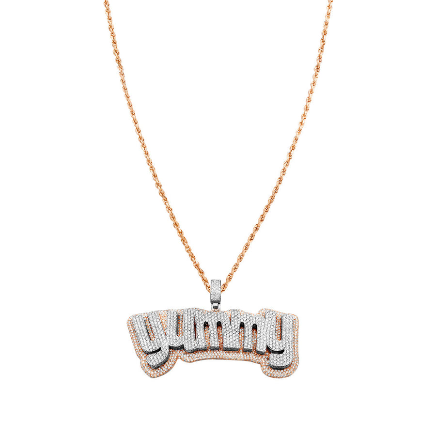 "Yummy" 6 Letter Name Plate