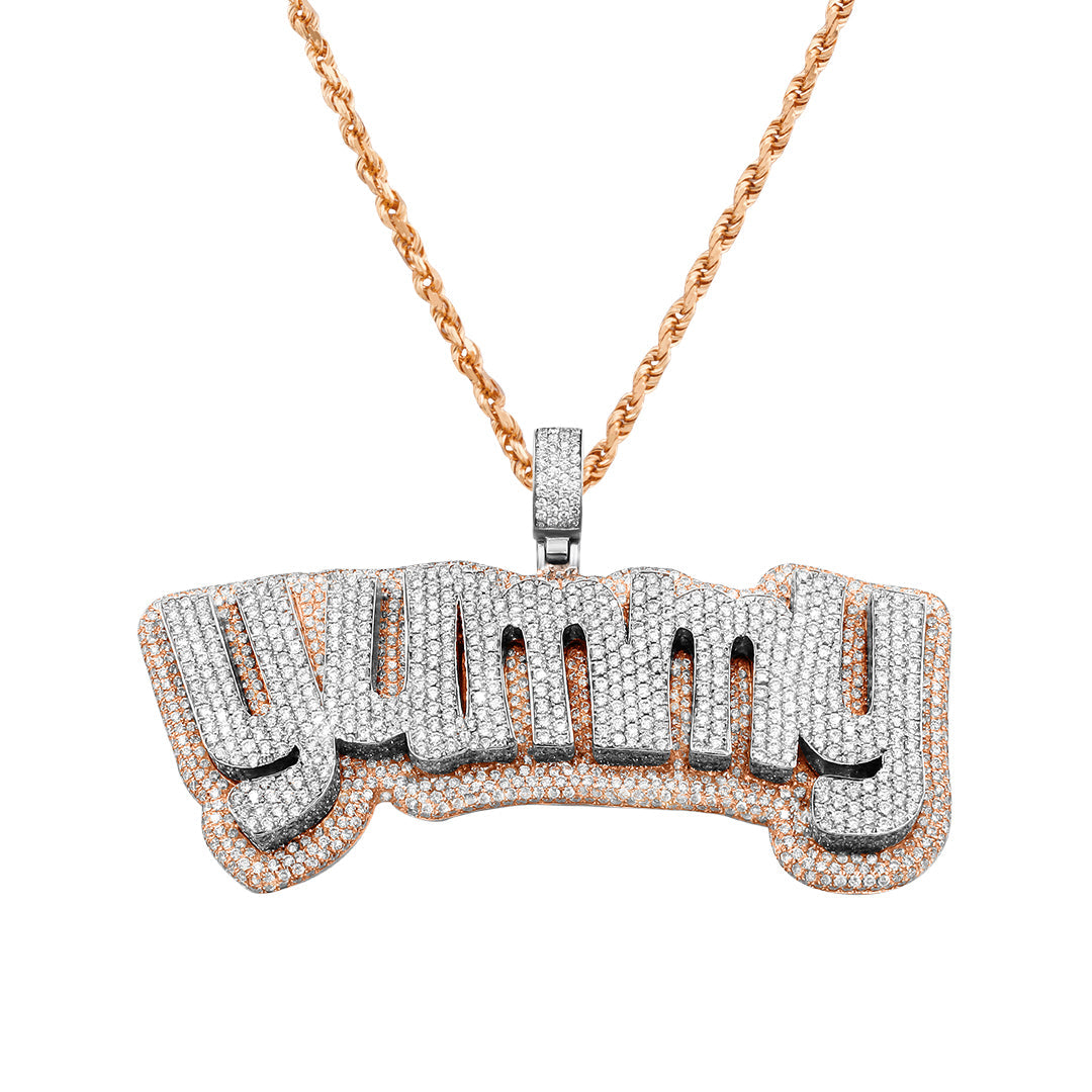 "Yummy" 6 Letter Name Plate
